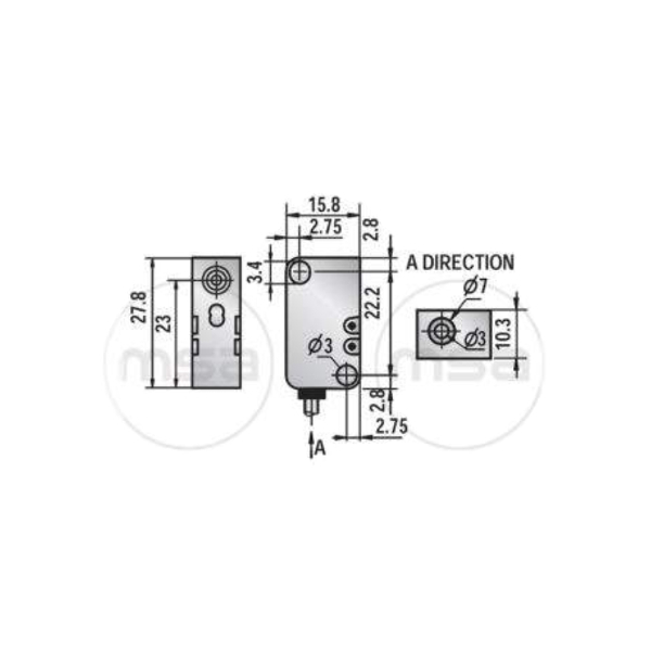 SIPF1-Q2803P-C3U2 габариты